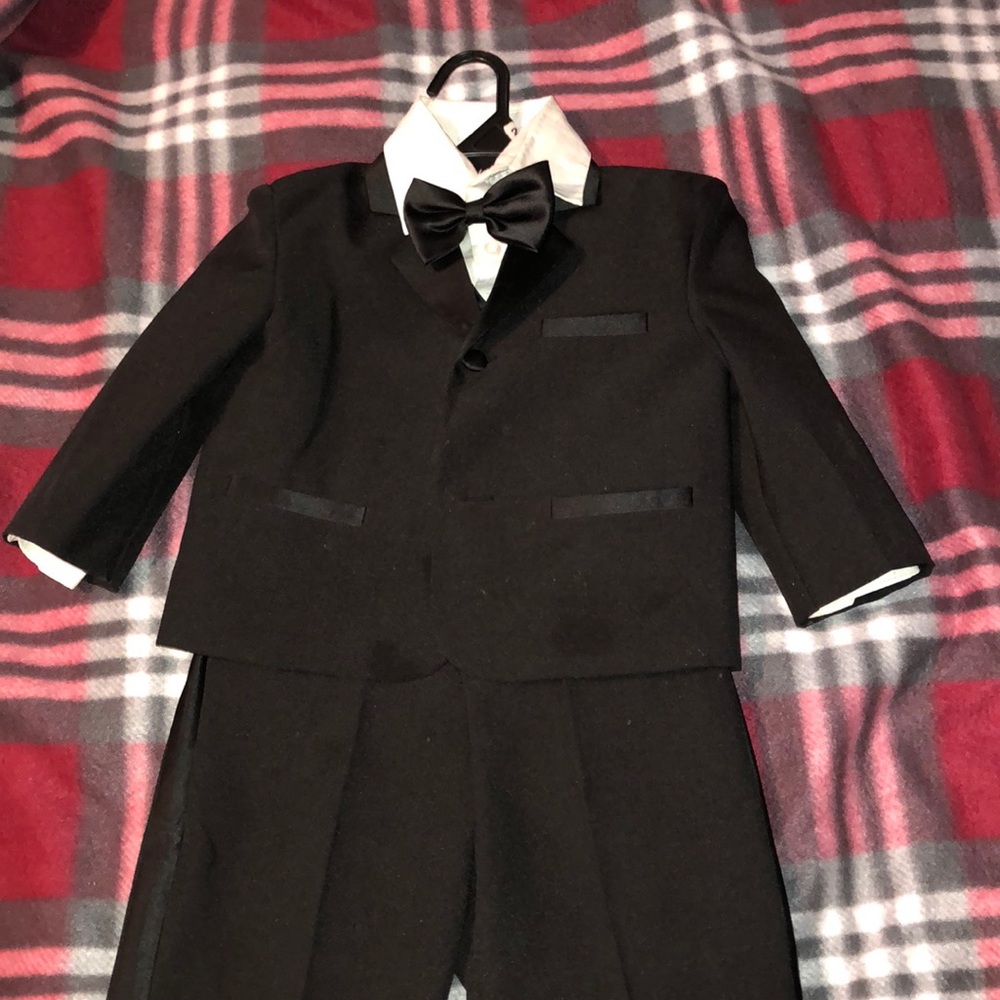 Toddler tuxedo by Peanut Butter Collection